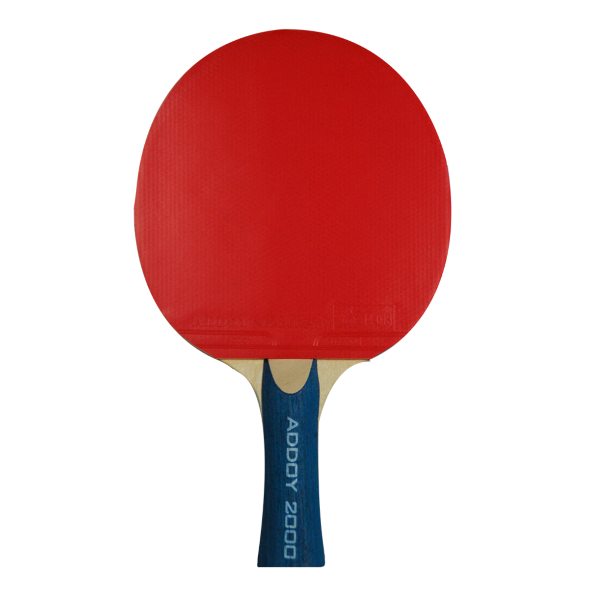 Butterfly Addoy 2000 Racket: Front of Blade Profile